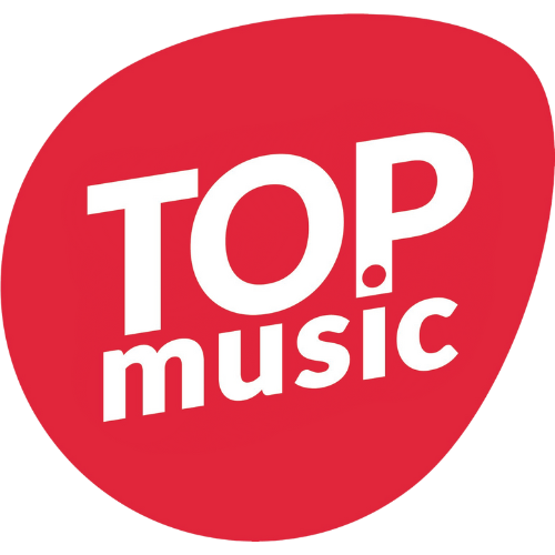 logo top music